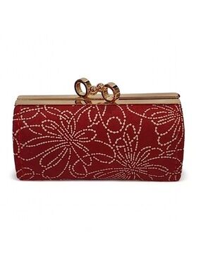 INDENYA Deer Leather Red Lipstick Case